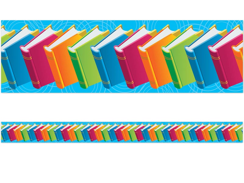 Edupress Books Straight Border Trim (EP60618) - Image 1
